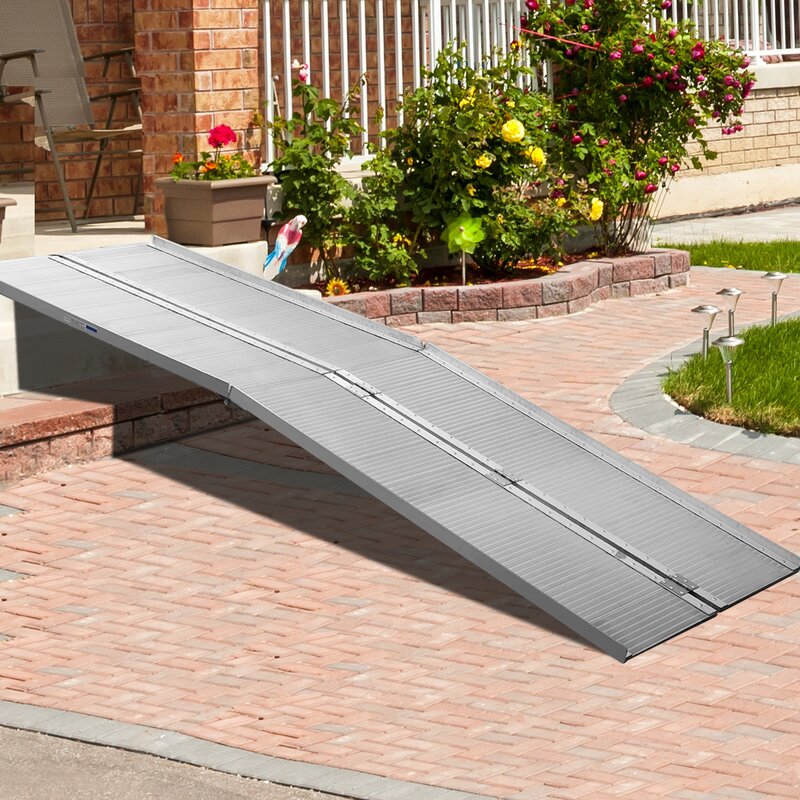 Jaxpety 1.97 In. Portable Ramp 
